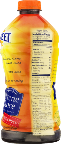 Sunsweet Prune Juice with Pulp Perspective: back