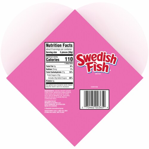 Large swedish fish nutrition facts