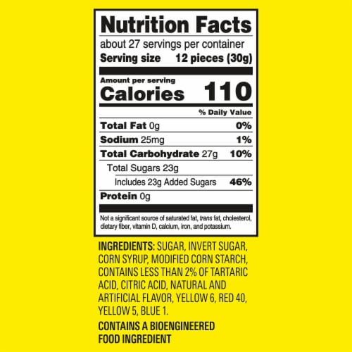 Sour Patch Kids Original Soft & Chewy Candy Perspective: back