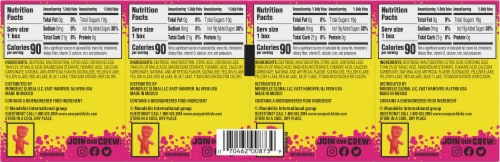 Sour Patch Kids Message Hearts Friendship Exchange Valentine Candy Bag Perspective: back