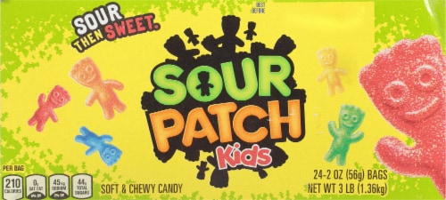 Sour Patch Kids Soft & Chewy Candy Perspective: back