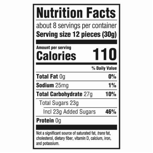 SOUR PATCH KIDS Snapple Soft & Chewy Candy Perspective: back
