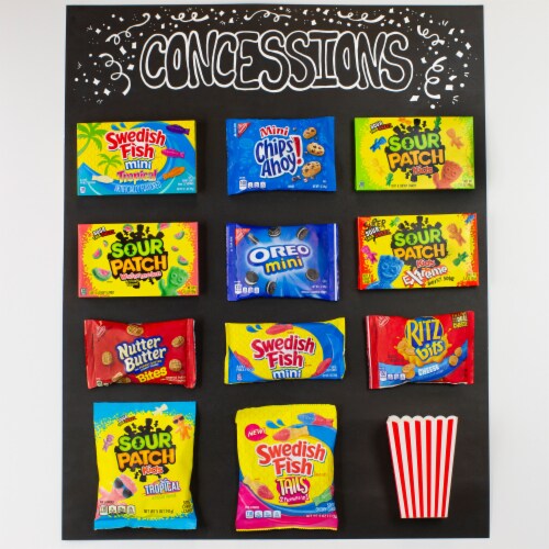 Sour Patch Kids Original Soft & Chewy Candy Theater Box Case Lot Sale Perspective: back