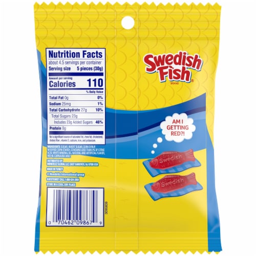 Swedish Fish® Soft & Chewy Candy Perspective: back