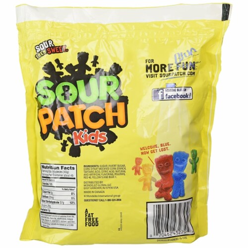 Sour Patch Kids Soft and Chewy Candy (3.5 Pounds) Perspective: back