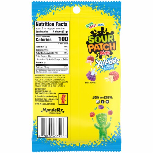 Sour Patch Xploderz Perspective: back
