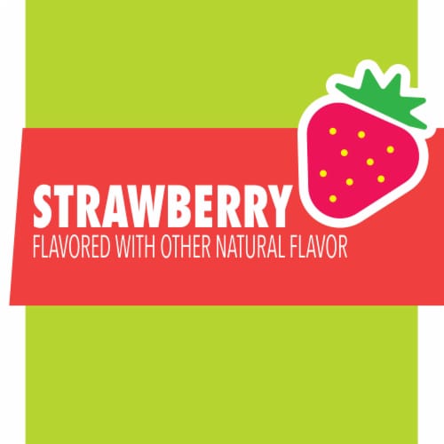 Go GURT Strawberry Kids Fat Free Yogurt Tubes Perspective: back