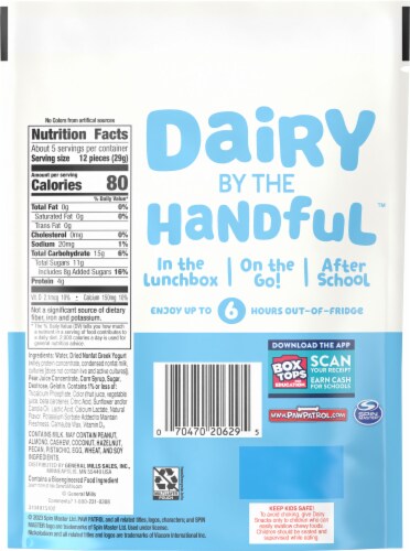 Yo-Bites™ Paw Patrol™ Strawberry Soft & Squishy Dairy Snacks Perspective: back