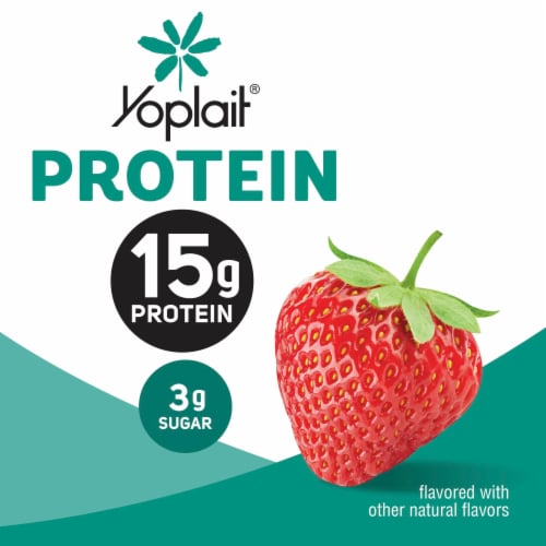 Yoplait Protein Strawberry Yogurt Cultured Dairy Snack Cup
