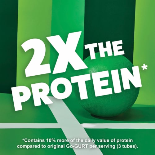 Go-GURT Protein Berry Kids Low Fat Yogurt Tubes Perspective: back