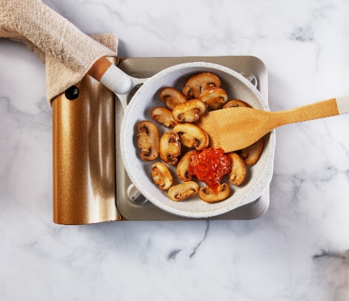 Giorgio Fresh Sliced Mushrooms & Tomato Chipotle Butter Savory Saute Kit Perspective: back