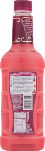 Master of Mixes Strawberry Colada Mixer Perspective: back