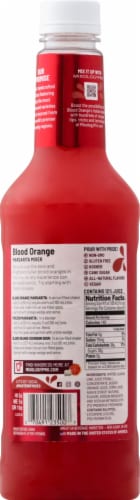 Master of Mixes® Handcrafted Blood Orange Margarita Mix Perspective: back