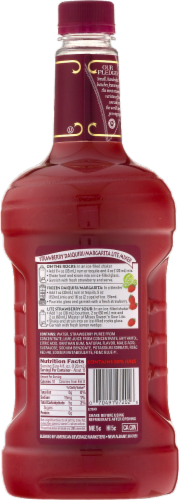 Master of Mixes Lite Strawberry Daiquiri Mix Perspective: back