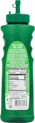 Master of Mixes® Lime Cocktail Juice Perspective: back