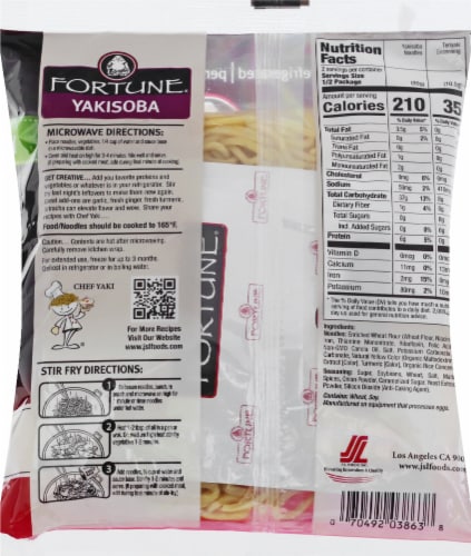 Fortune® Yakisoba Teriyaki Stir Fry Noodles, 7.7 oz - QFC