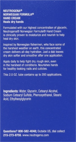 Neutrogena® Norwegian Formula® Fragrance Free Hand Cream Perspective: back