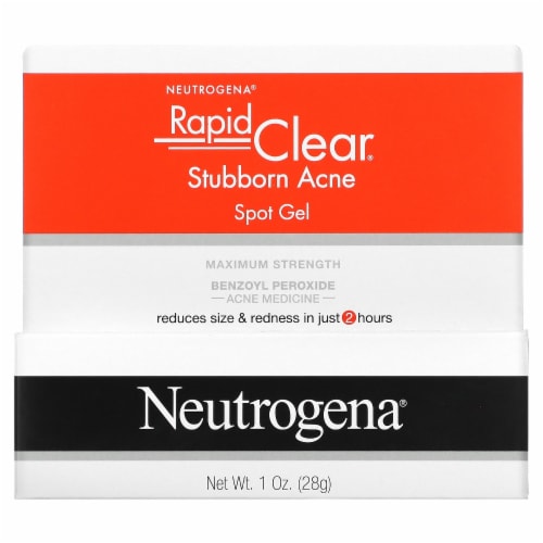 Neutrogena Rapid Clear Stubborn Acne Medication Spot Treatment Gel Perspective: back