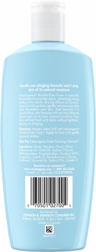 Neutrogena® Alcohol-Free Facial Toner Perspective: back