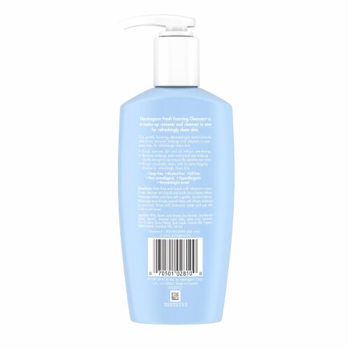 Neutrogena® Fresh Foaming Facial Cleanser Perspective: back