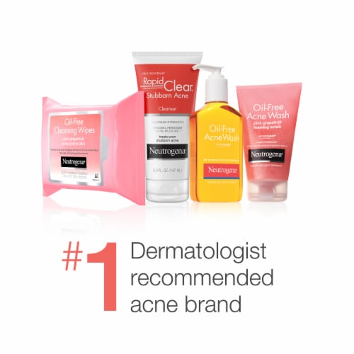 Neutrogena Body Clear Pink Grapefruit Acne Body Wash Perspective: back