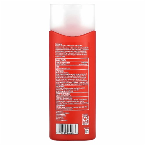 Neutrogena® Stubborn Body Acne Cleanser Perspective: back