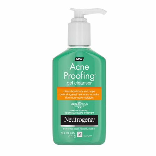 Acne proofing gel shop cleanser