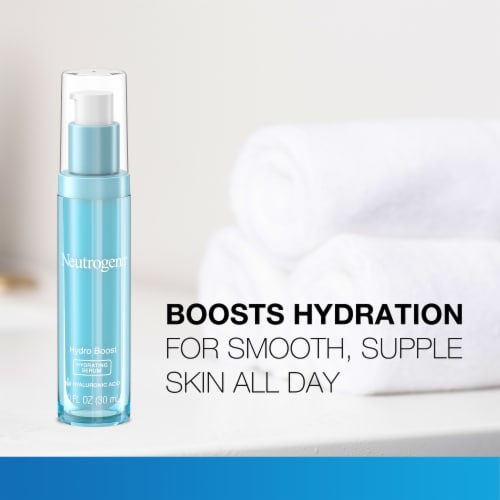 Neutrogena Hydro Boost Hydrating Facial Serum with Hyaluronic Acid for Glowing Complexion Perspective: back