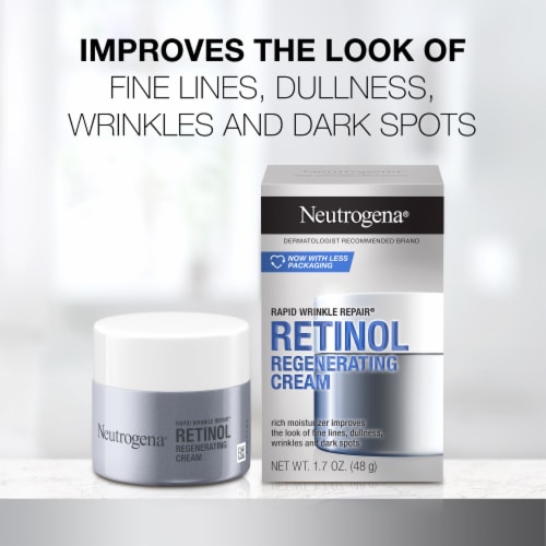 Neutrogena Rapid Wrinkle Repair Retinol Face Moisturizer Daily Anti-Aging Face Cream with Retinol Perspective: back