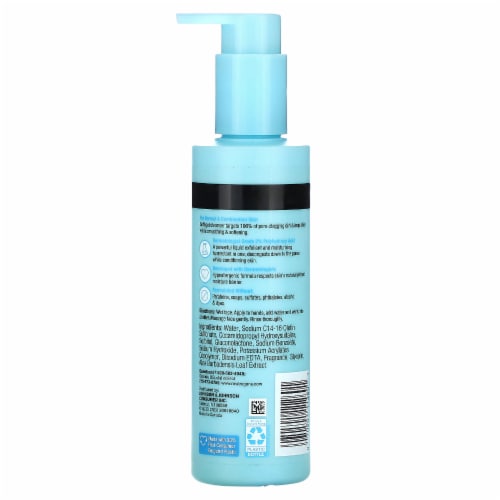 Neutrogena Skin Balancing Gel Cleanser Perspective: back
