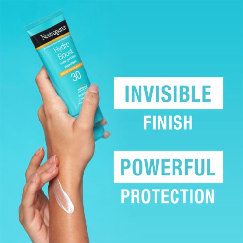 Neutrogena Hydro Boost Water Gel Lotion Sunscreen Broad Spectrum SPF 30 Perspective: back