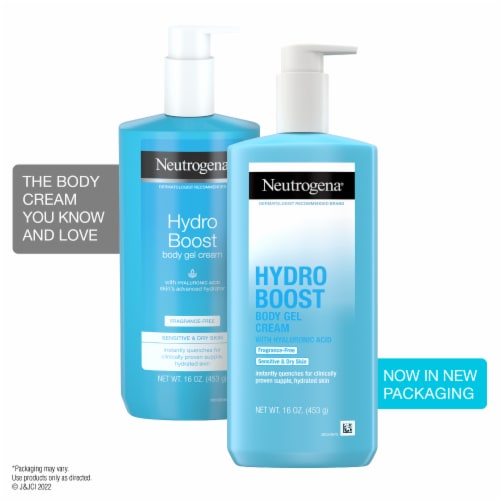 Neutrogena Hydro Boost Fragrance-Free Body Gel Cream Perspective: back