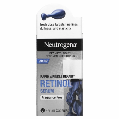 Neutrogena® Rapid Wrinkle Repair® Fragrance Free Retinol Serum Perspective: back