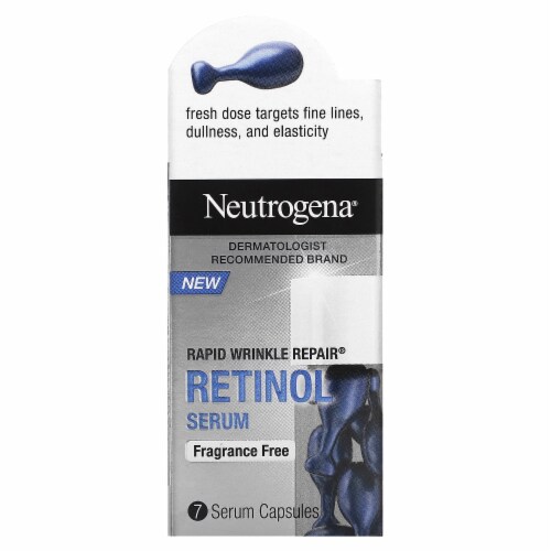 Neutrogena® Rapid Wrinkle Repair® Fragrance Free Retinol Serum Perspective: back