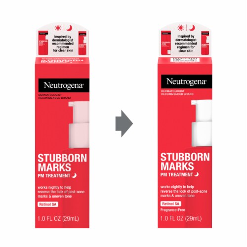 Neutrogena Stubborn Marks PM Treatment With Retinol Sa Perspective: back