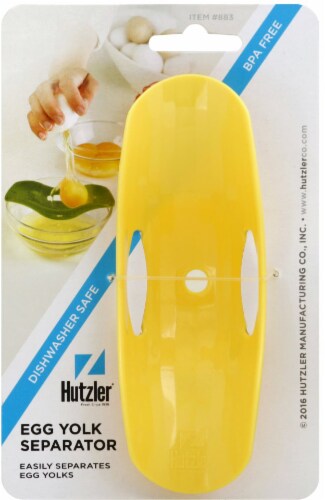 Hutzler Egg Yolk Separator - Yellow Perspective: back