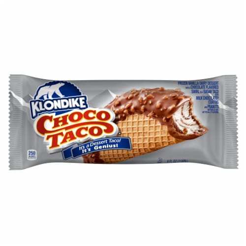 Klondike® Choco Taco Ice Cream Bar Perspective: back