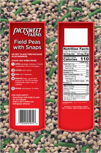 Pictsweet Farms® Frozen Field Peas with Snaps Perspective: back