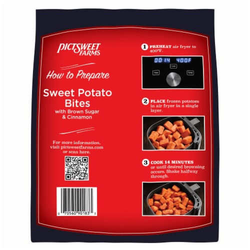 Pictsweet Farms® Air Fryer Sweet Potato Bites Perspective: back