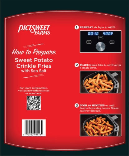 Pictsweet Farms® Crinkle Cut Sweet Potato Fries with Sea Salt Perspective: back