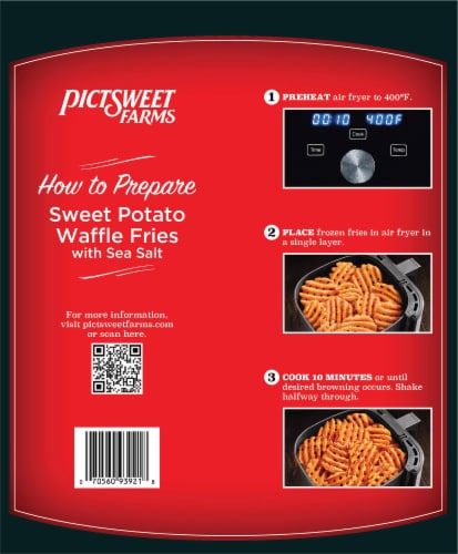 Pictsweet Farms® Air Fryer Waffle Cut Sea Salt Sweet Potato Fries