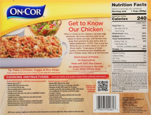 Pick N Save On Cor Chicken Vegetable Rice Bake Frozen Meal 28 Oz