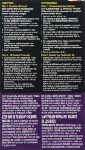 Armor All® Ultra Shine Headlight Restoration Wipes Perspective: back