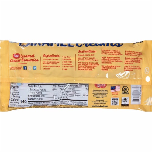 Goetze's Original Caramel Creams® Perspective: back