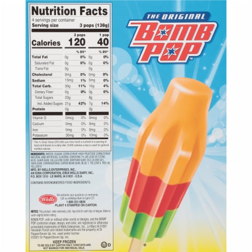Bomb Pop Hawaiian Punch Pops Perspective: back