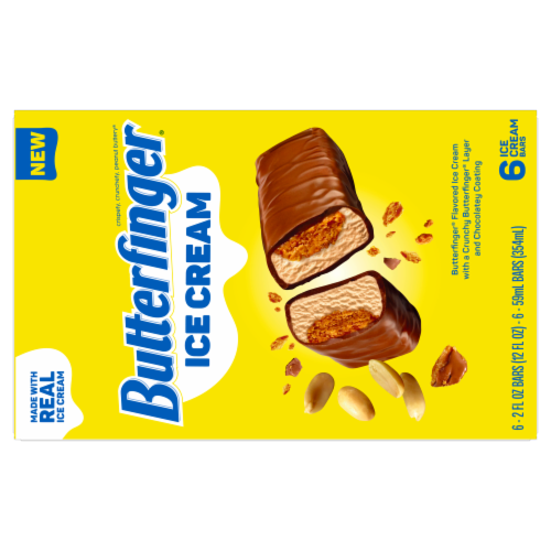 Butterfinger Ice Cream Bars Perspective: back