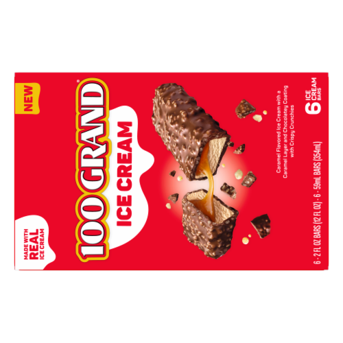 100 Grand Ice Cream Bars Perspective: back
