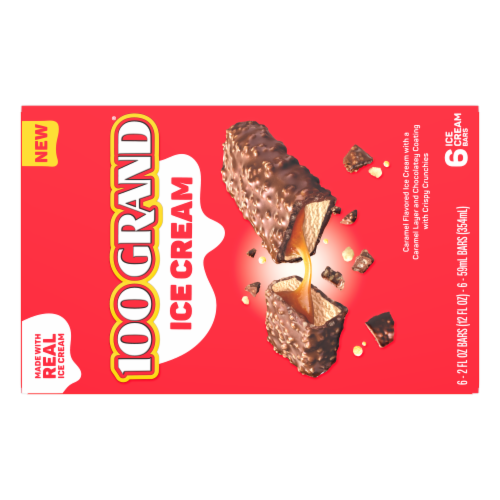100 Grand Ice Cream Bars Perspective: back