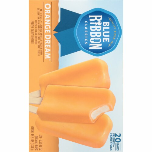 Blue Ribbon Classics Orange Dream Frozen Treat Bar Perspective: back