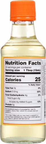 Marukan® Seasoned Gourmet Rice Vinegar Perspective: back